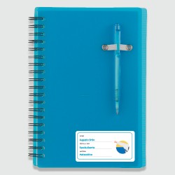 Etiqueta personalizada adesiva matéria escolar, para identificar cadernos, livros e apostilas
