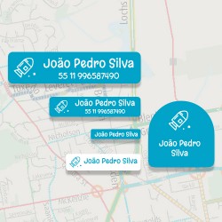 Kit de etiqueta personalizada adesivas e termocolantes mais pulseiras de segurança para identificar eletrônicos, documentos, mal