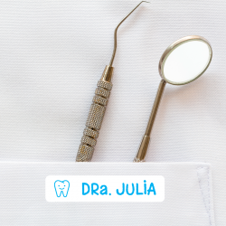 Kit de etiquetas personalizadas para instrumentais e equipamentos odontológicos